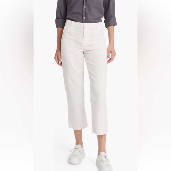 Frank & Eileen Blackstone Crop Utility Pants size 2 $298 NWT - Picture 4 of 9